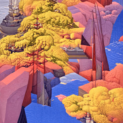 New Dimension by Huemin