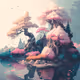 Synthetic Horizons by Thomas Intuitive Art