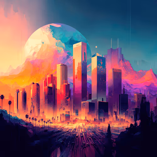 Synthetic Horizons Thomas Intuitive Art
