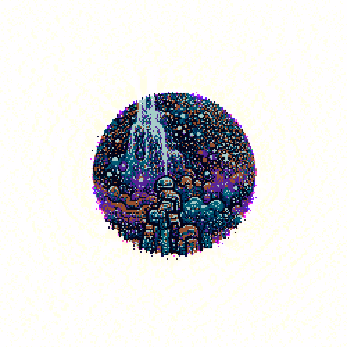 GALACTIC WATERFALL PLANET