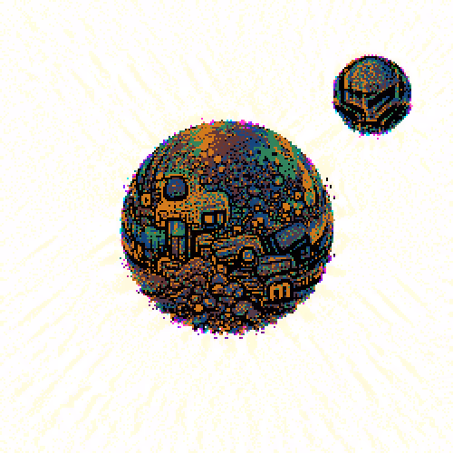 Pixelgan Pixel Planets