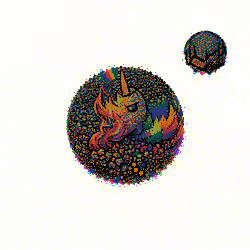 SMOLDERING UNICORNS AND RAINBOWS PLANET