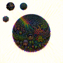 METALLIC SOLANA PLANET