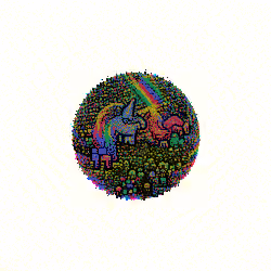 EPIC UNICORNS AND RAINBOWS PLANET