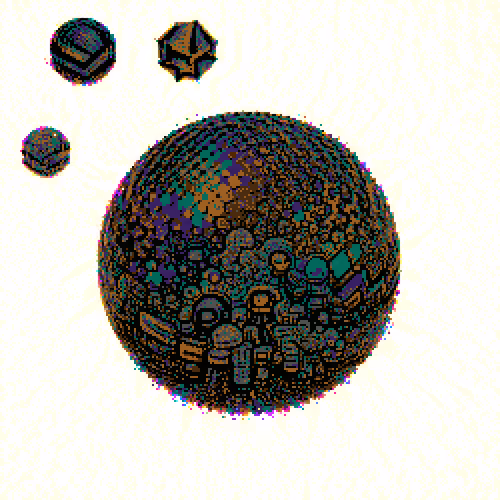 MELTING OVERGROWN CITY PLANET