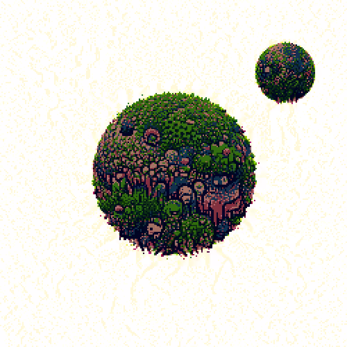 RARE OVERGROWTH PLANET
