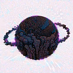 MELTING SHOCKWAVE PLANET