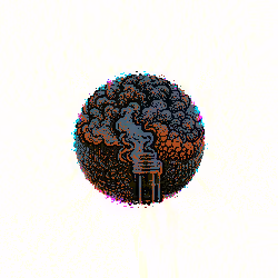 SMOKING ELECTRICITY PLANET