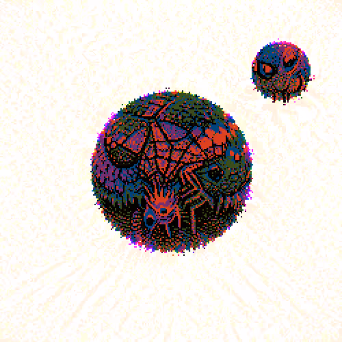 Pixelgan Pixel Planets
