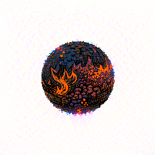 SPARKELING FLAMES PLANET