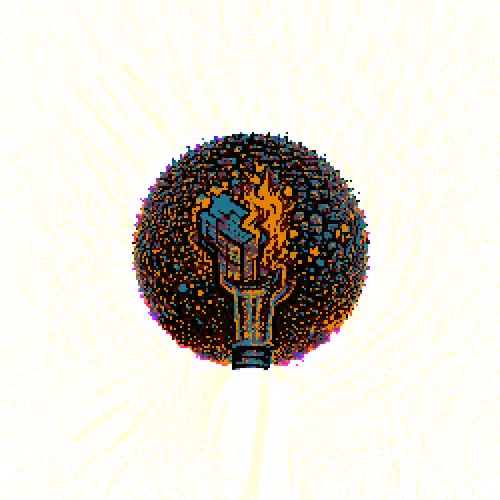 METALLIC TORCH PLANET
