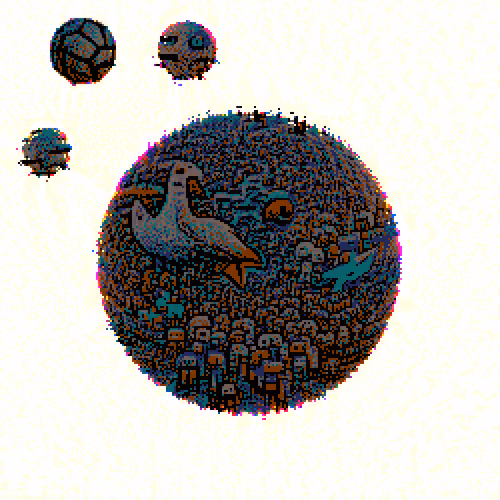 WAVEY SEAGULLS PLANET