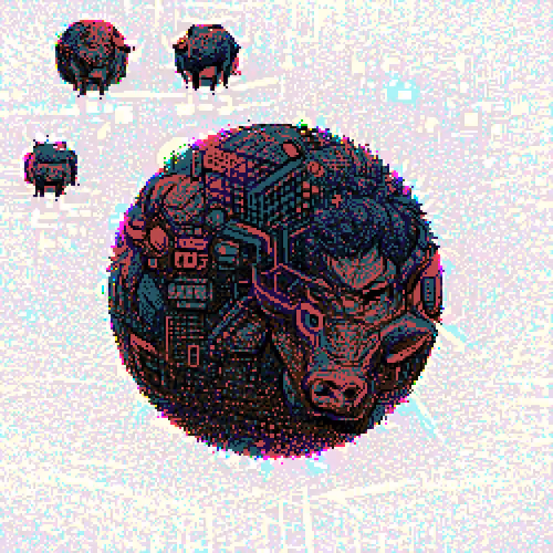 CYBERPUNK BULLS PLANET