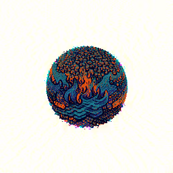 BURNING OCEAN PLANET