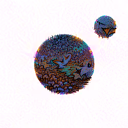GLIMMERING SEAGULLS PLANET