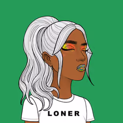 Loner Girl #8202