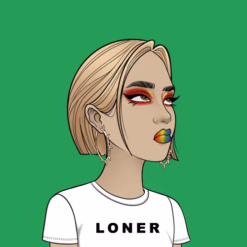 Loner Girl #8873