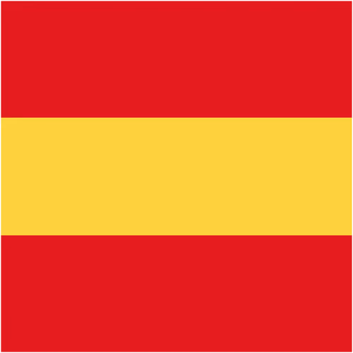 Colors of the Spain Flag 