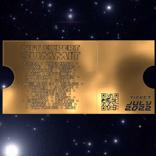 Expert Summit Ticket #987