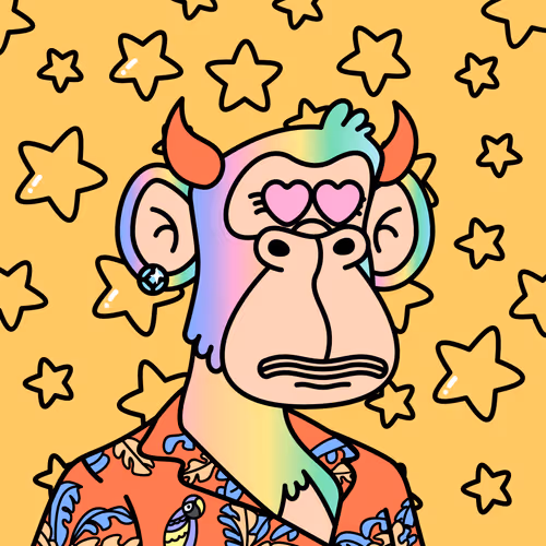 Colorful Ape Club #2054