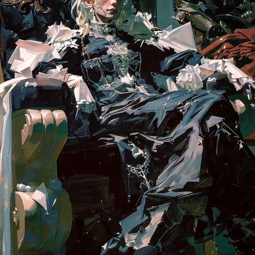 Relics Of A Fractured Horizon