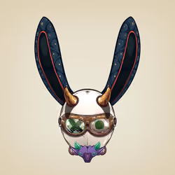 Rebel Rabbit #4163