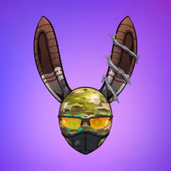 Rebel Rabbit #4206