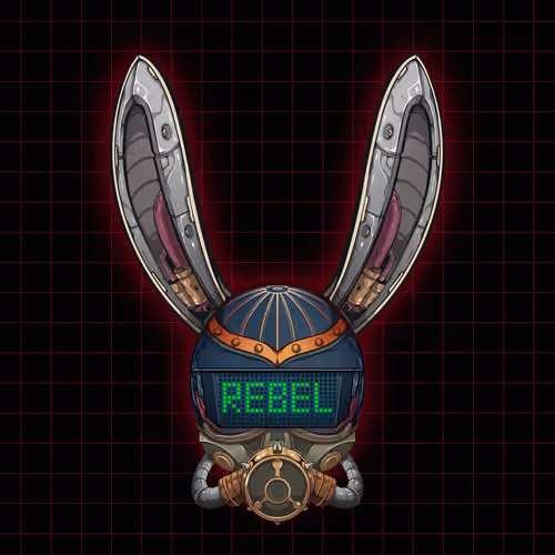 Rebel Rabbit #6376