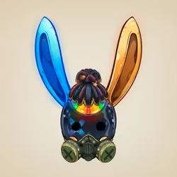 Rebel Rabbit #1743