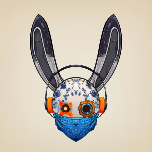 Rebel Rabbit #6084