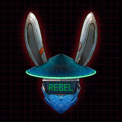 Rebel Rabbit #1696