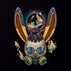 Rebel Rabbit #4209