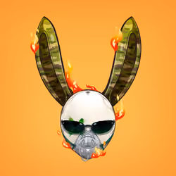 Rebel Rabbit #3458