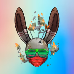 Rebel Rabbit #3526