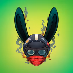 Rebel Rabbit #6164