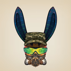 Rebel Rabbit #4825