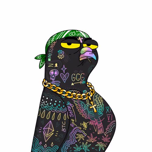 Gutter Pigeon #8183