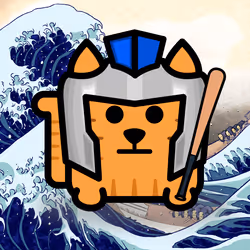 Square Cat Warrior #10016