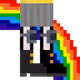 7077