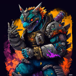 Saiba Kaiju #735