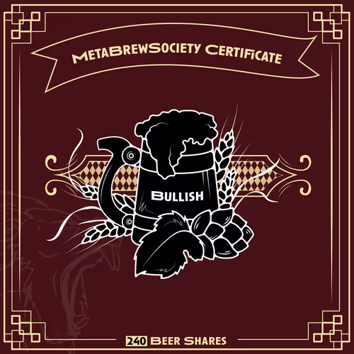 Metabrewsociety Genesis Certificate