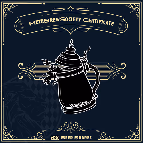 MetaBrewSociety Genesis Certificate #418