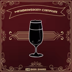 MetaBrewSociety Genesis Certificate #1109