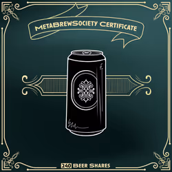 MetaBrewSociety Genesis Certificate #1117