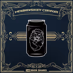 MetaBrewSociety Genesis Certificate #103