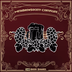 MetaBrewSociety Genesis Certificate #1274