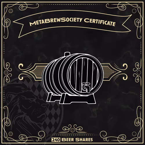 Metabrewsociety Genesis Certificate