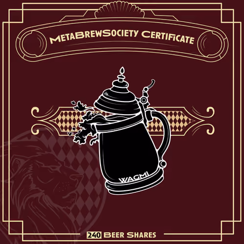 MetaBrewSociety Genesis Certificate #500