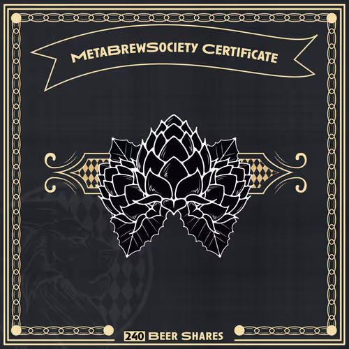 Metabrewsociety Genesis Certificate