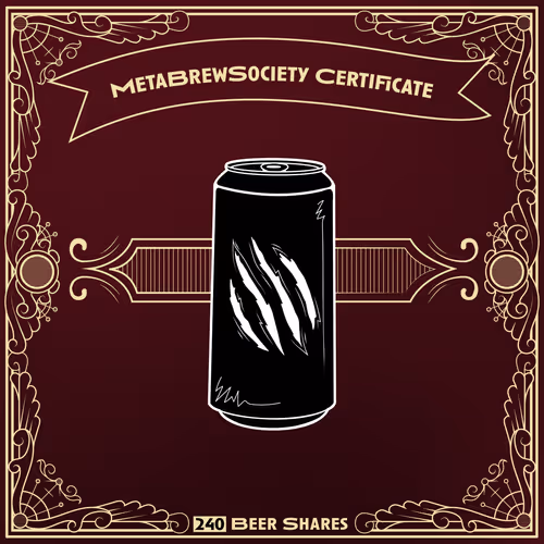 Metabrewsociety Genesis Certificate